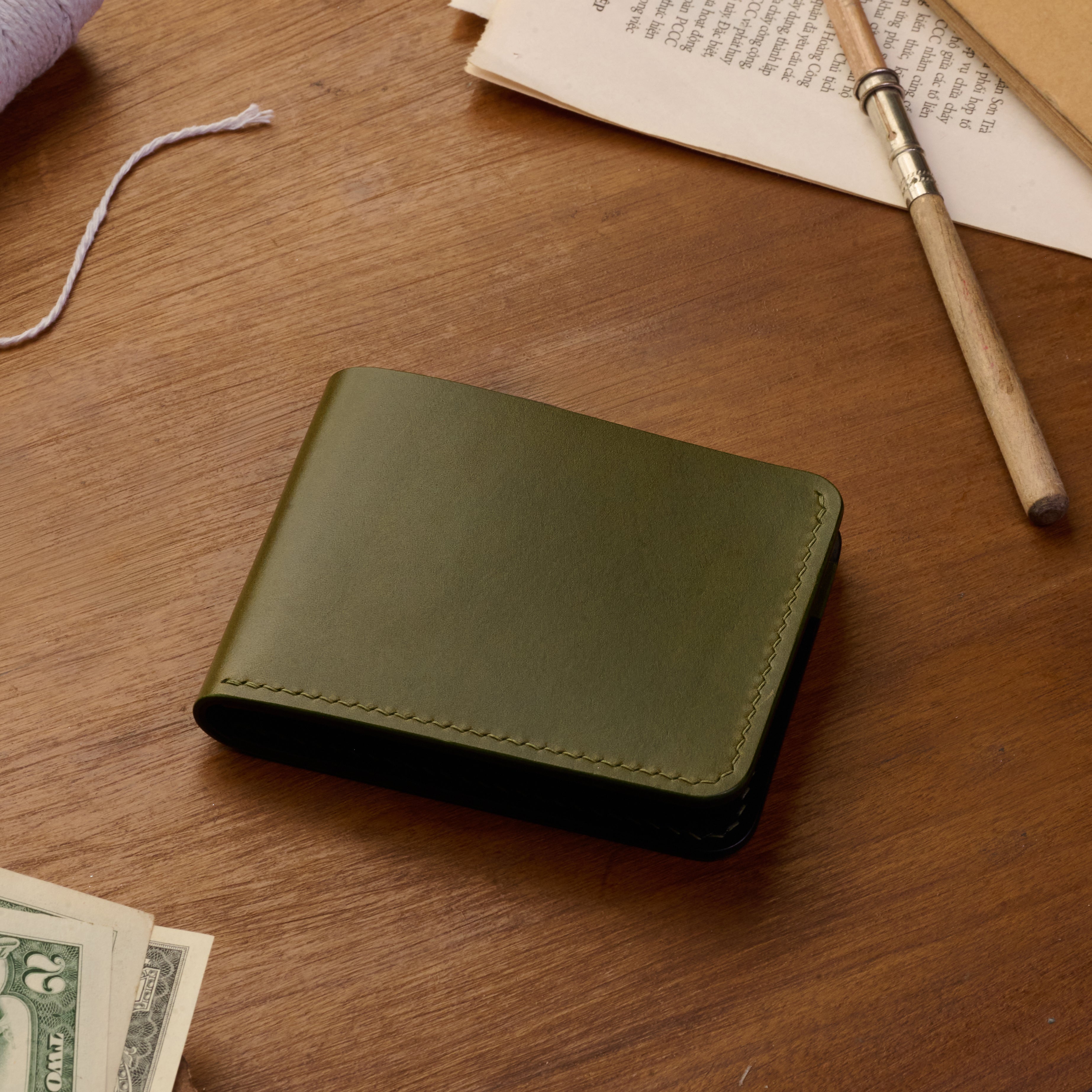 Atelish Classic Buttero Bifold Wallet