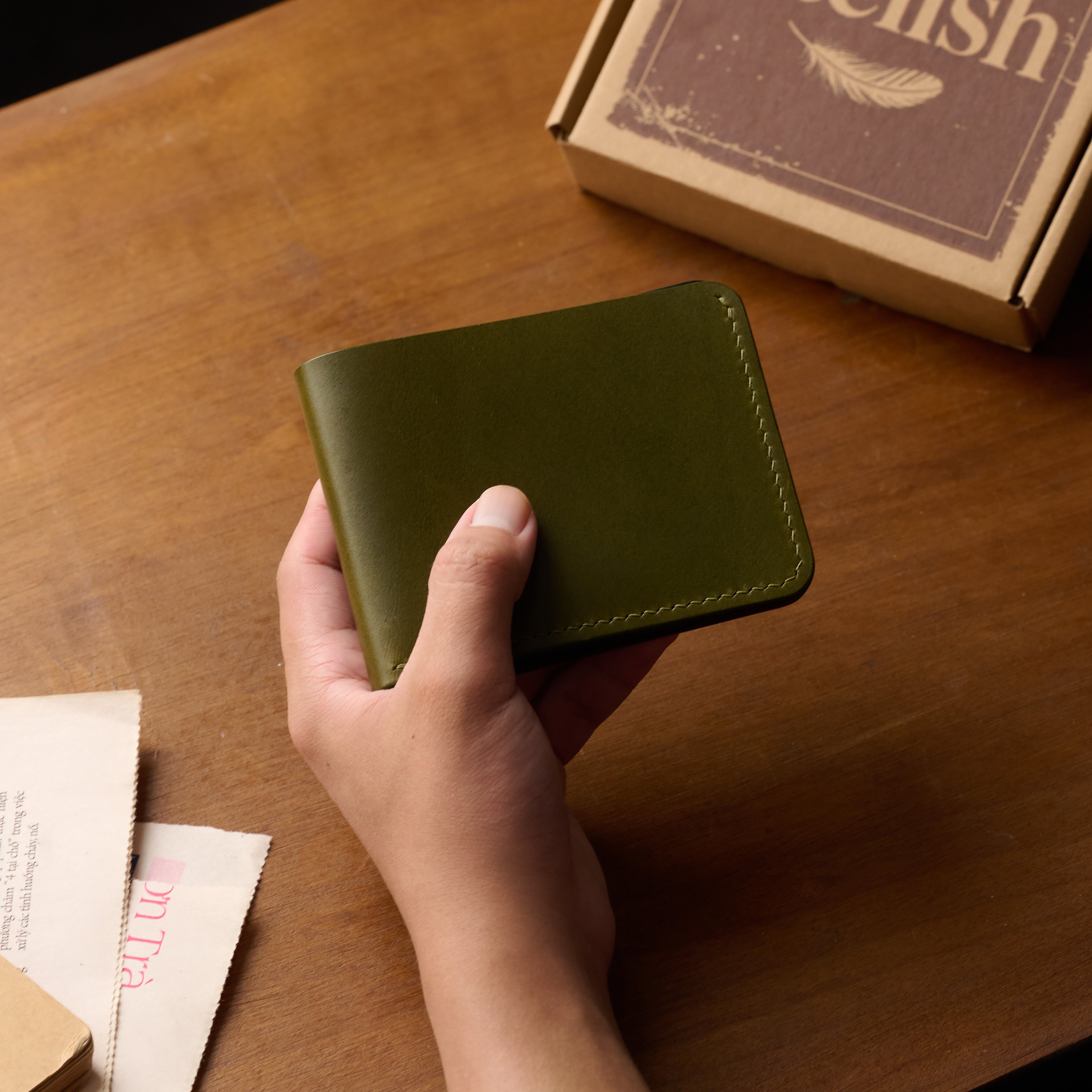 Atelish Classic Buttero Bifold Wallet