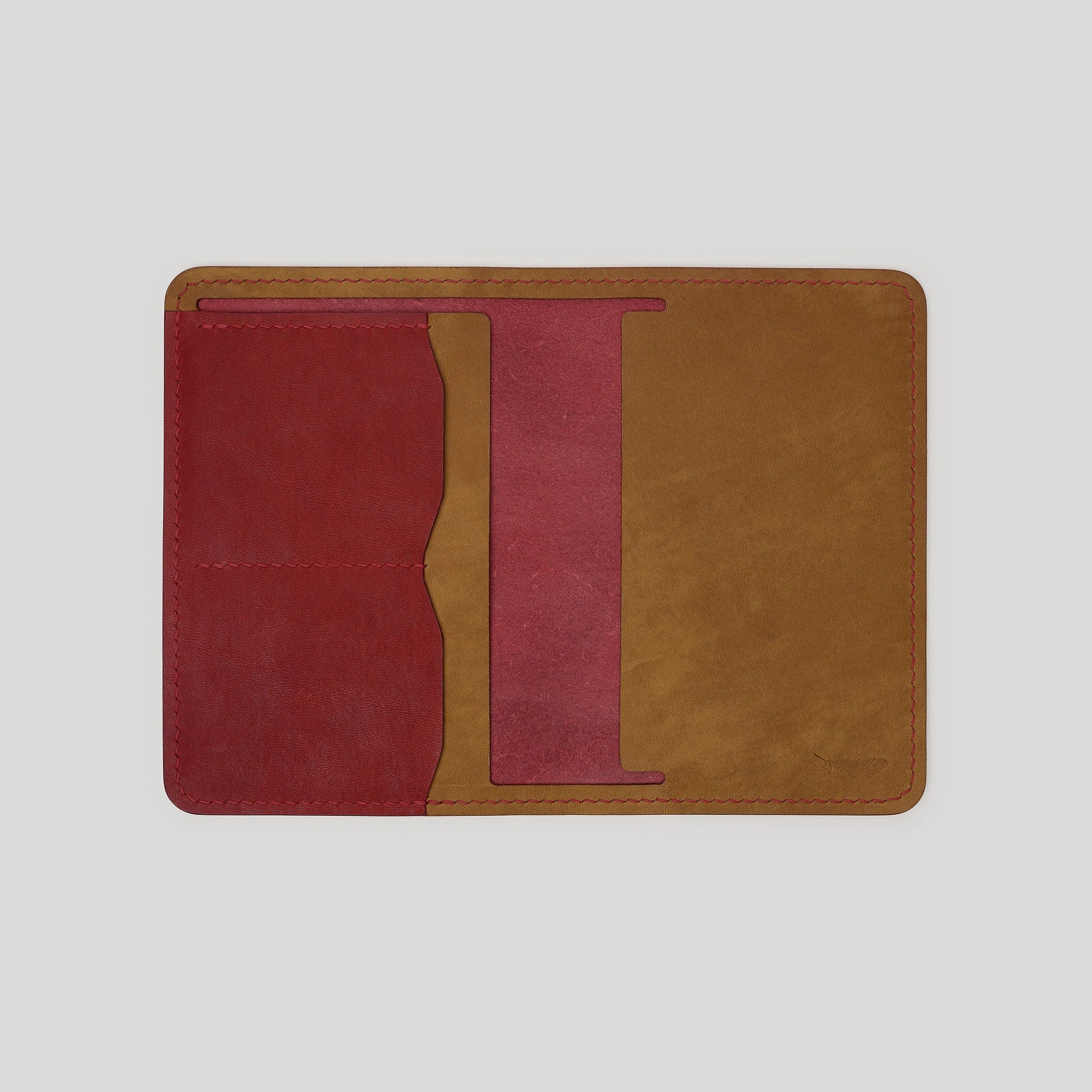 Pueblo Leather Passport Holder